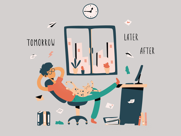 Học Toeic tại nhà dễ bị thiếu kỷ luật, tùy theo cảm hứng