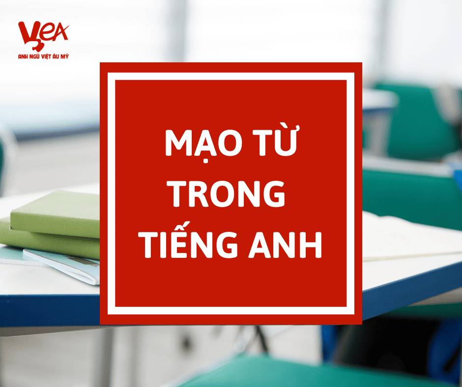 Mạo từ trong tiếng Anh